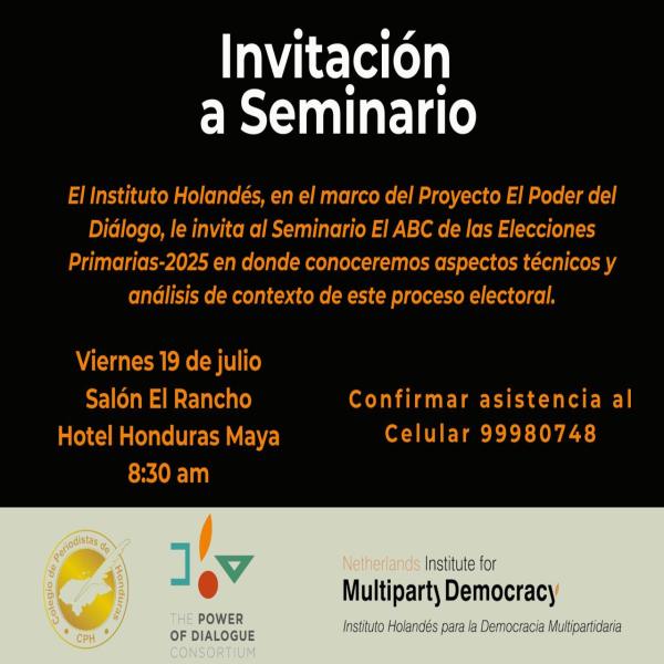 Seminario: El ABC de las Elecciones Primarias 2025 
