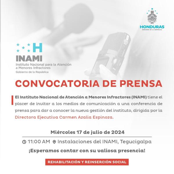 INAMI: Nueva gestión del instituto, dirigida por la Directora Ejecutiva Carmen Azalia Espinoza