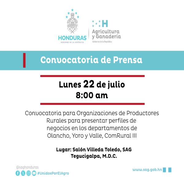 Presentación de perfiles de negocios – ComRural III