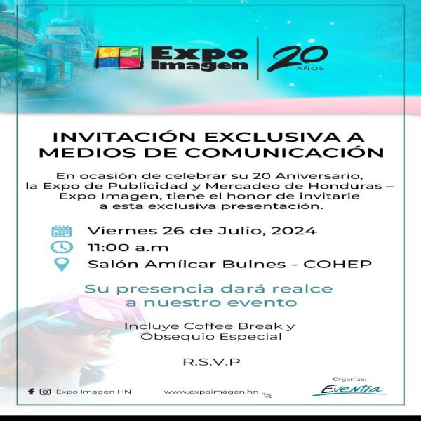 Presentación de la Expo Imagen