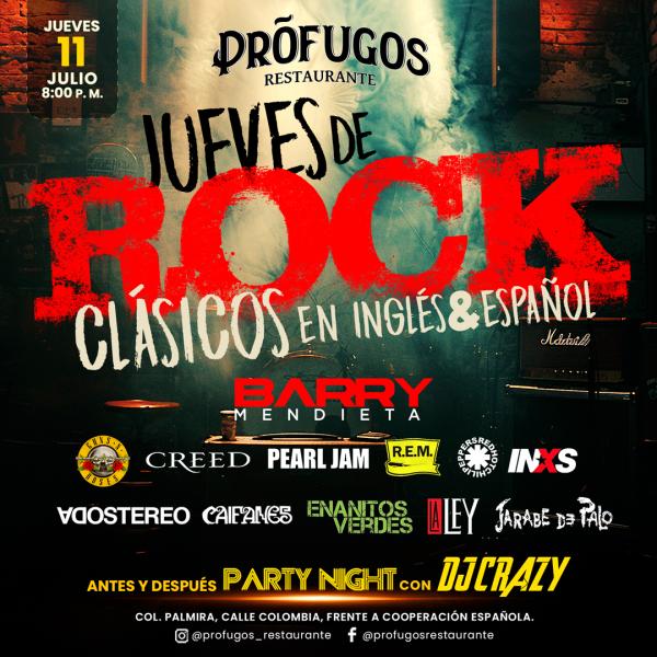 Clásicos del Rock con Barry Mendieta 