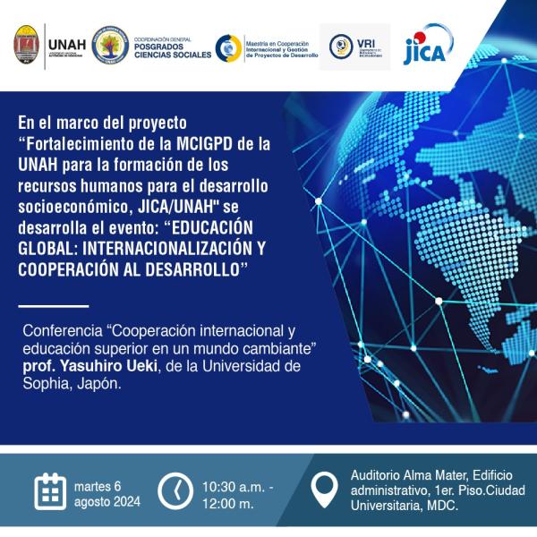 La Facultad de Ciencias Sociales le invita al evento “Educación Global: Internacionalización y Cooperación al Desarrollo”