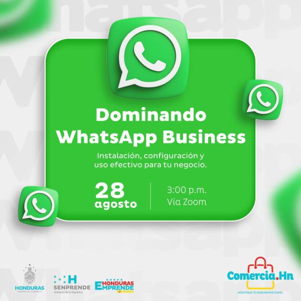 Webinar gratuito: "Dominando WhatsApp Business"