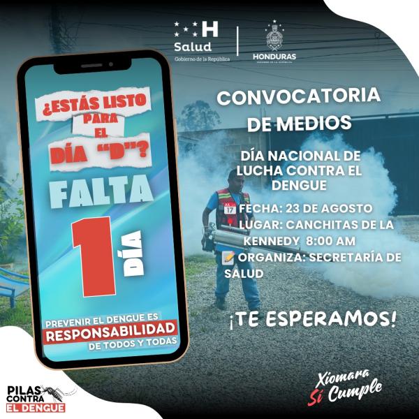 Lanzamiento del mega operativo de eliminación de criaderos “Día D”