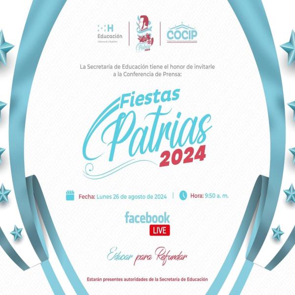 Educación: Fiestas Patrias 2024 