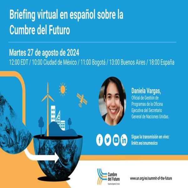 Briefing Virtual sobre la Cumbre del Futuro