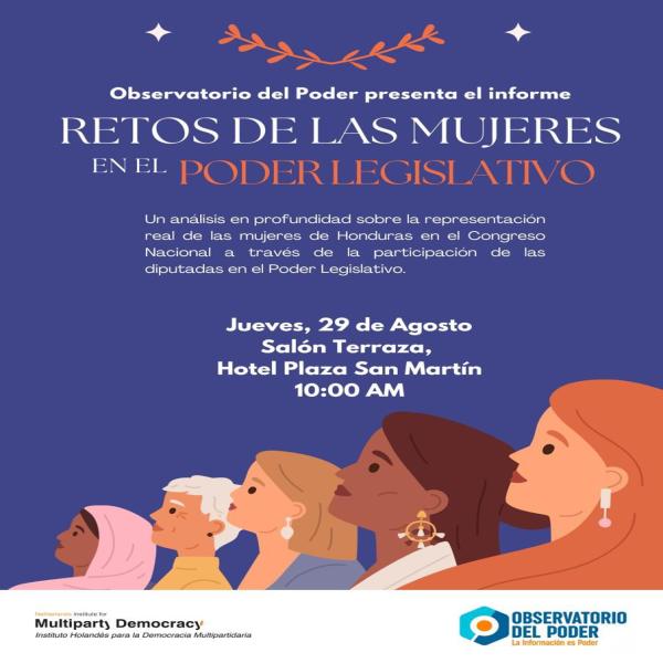 Presentación del Informe “Retos de las Mujeres en el Poder Legislativo” 