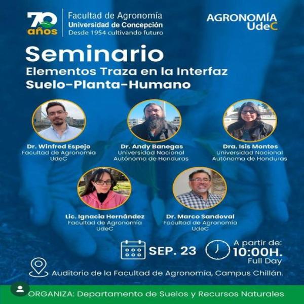 Seminario “Elementos Traza en la Interfaz Suelo-Planta-Humano”