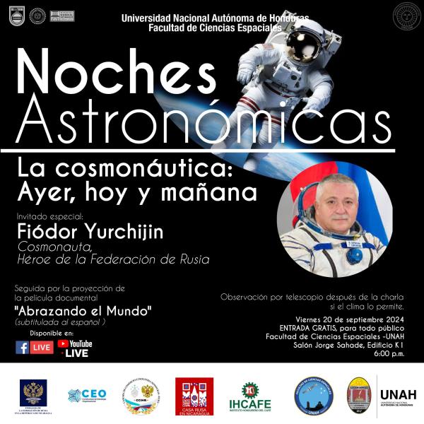 Noches Astronómicas: La cosmonáutica - Ayer, hoy y mañana