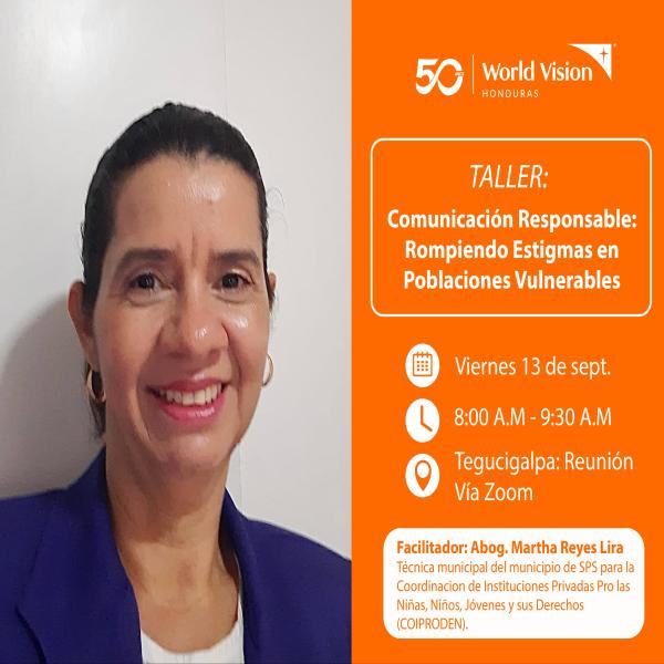 Taller: "Rompiendo estigmas en poblaciones vulnerables"