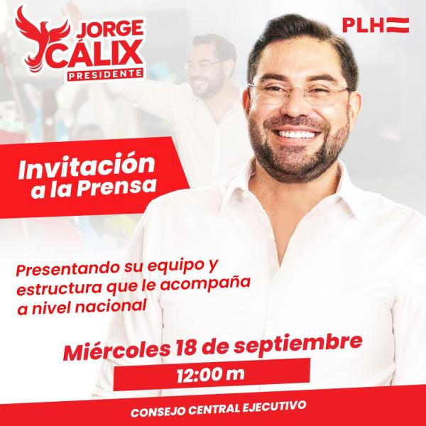 Presentación de la estructura del movimiento de Jorge Calix 