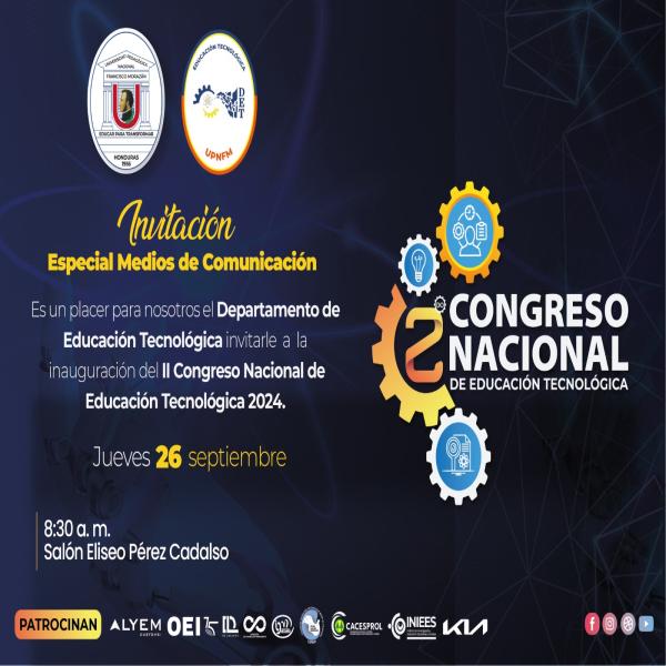 Inauguración II Congreso de Educación Tecnológica 