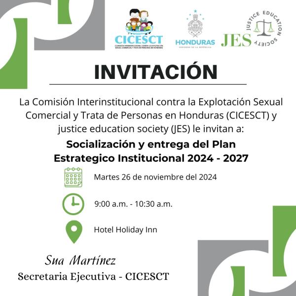 Socialización y Entrega del Plan Estratégico Institucional 2023 - 2024 de la CICESCT