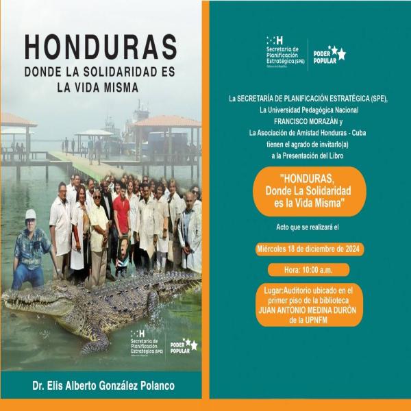 Presentación del Libro: Honduras, donde la solidaridad es la vida misma 