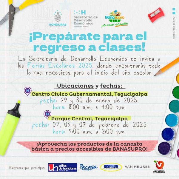 Prepárate para el regreso a clases 