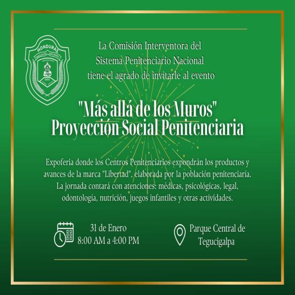 Expoferia: “Más allá de los Muros” Proyección Social Penitenciaria 