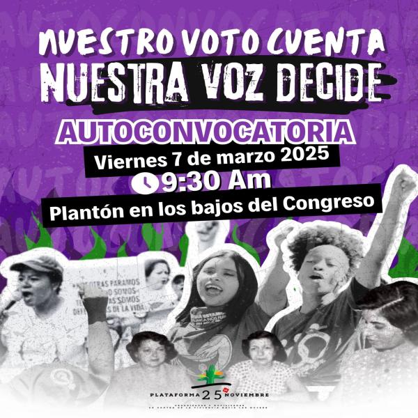"Nuestro Voto Cuenta, Nuestra Voz Decide" 