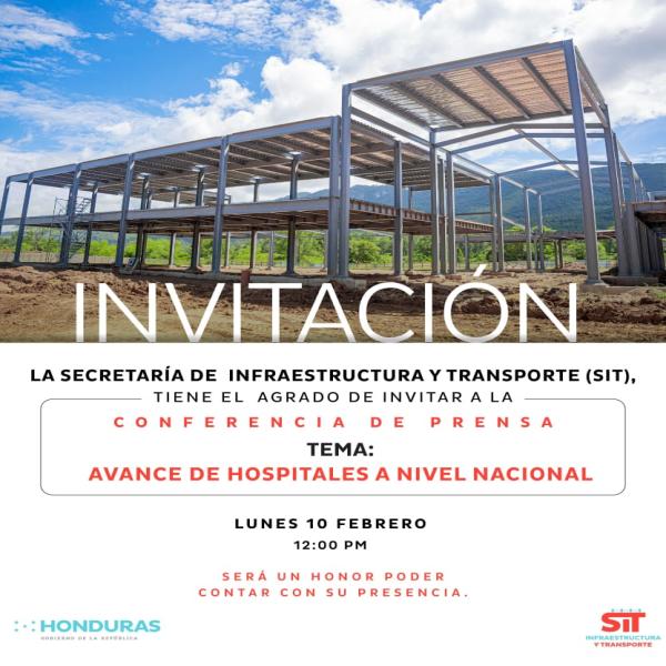 SIT: Avance de Hospitales a nivel nacional