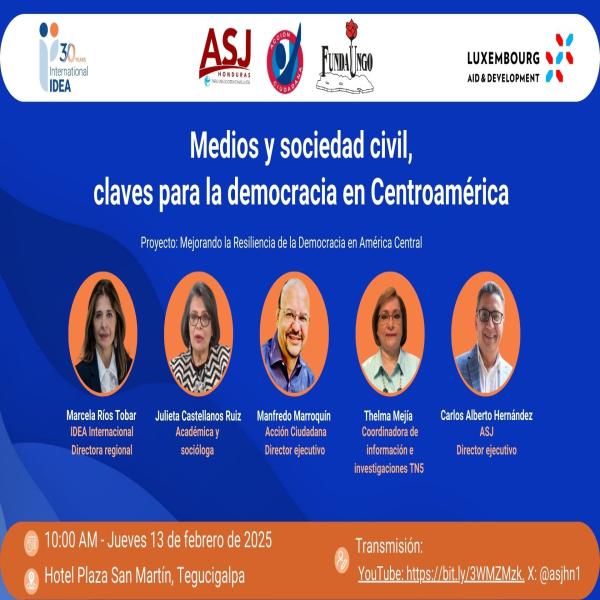 ASJ: “Medios y sociedad civil: claves para la democracia”