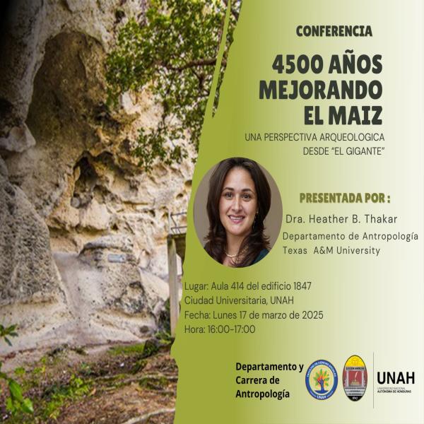 Conferencia: 4500 años mejorando el maíz 