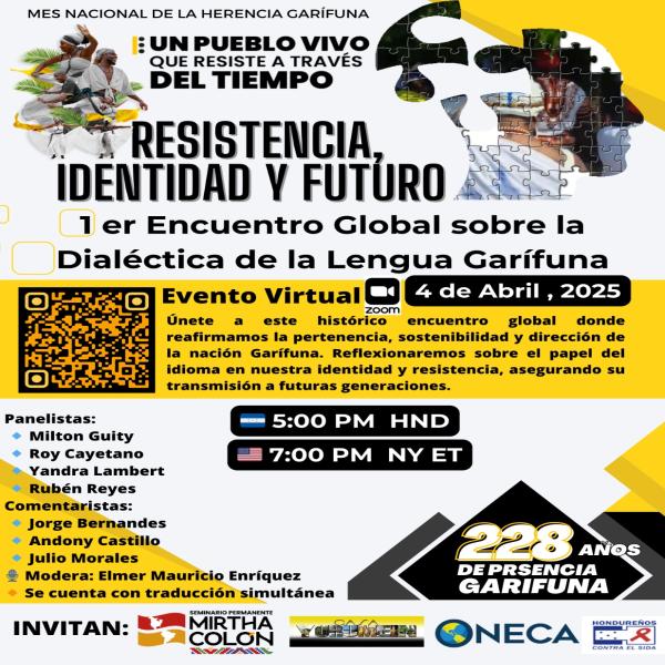1er Encuentro Global sobre la Dialéctica de la Lengua Garífuna 