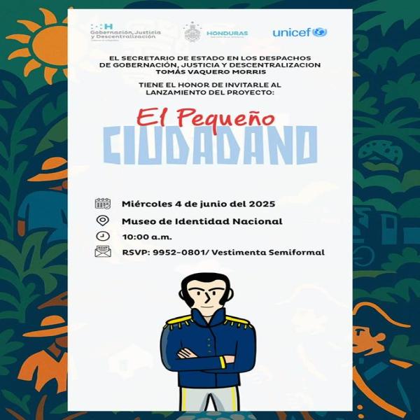 Lanzamiento del Programa “El pequeño ciudadano” 
