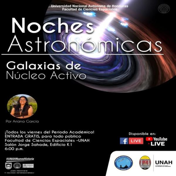 Noches Astronómicas: "Galaxias de núcleo activo" 