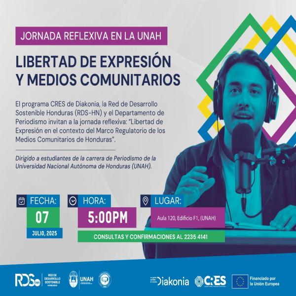Jornada de reflexión en la UNAH: Libertad de expresión y medios comunitarios 