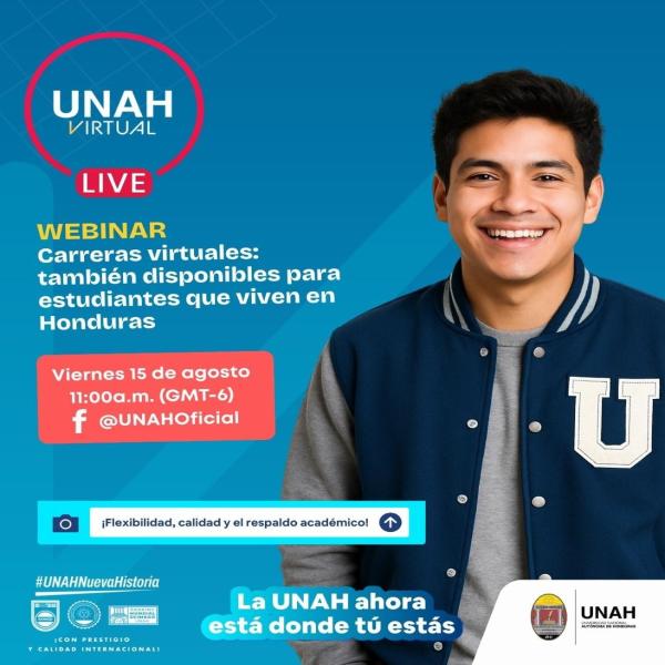 Webinar: Carreras virtuales: también disponibles para estudiantes que viven en Honduras 