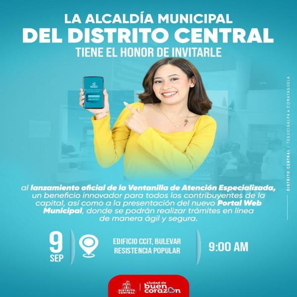 AMDC: Lanzamiento oficial Ventanilla de Atención Especializada y presentación del nuevo Portal Web Municipal