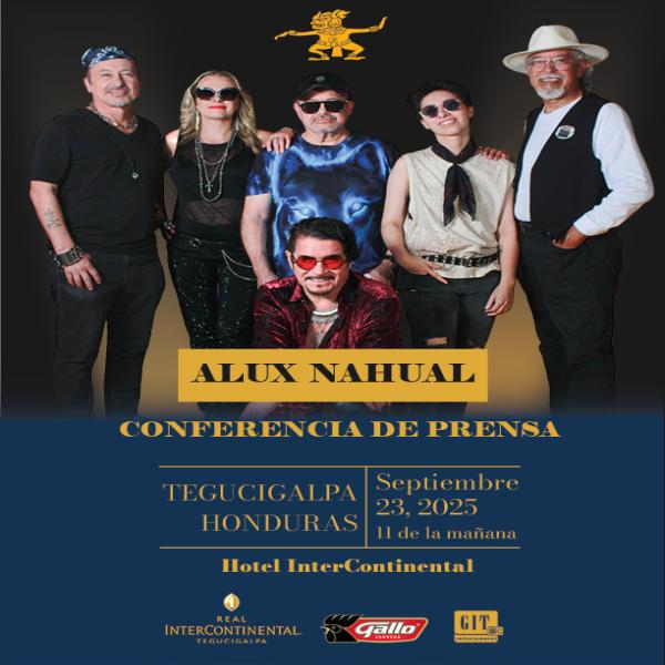 Conferencia: concierto de Alux Nahual en Tegus