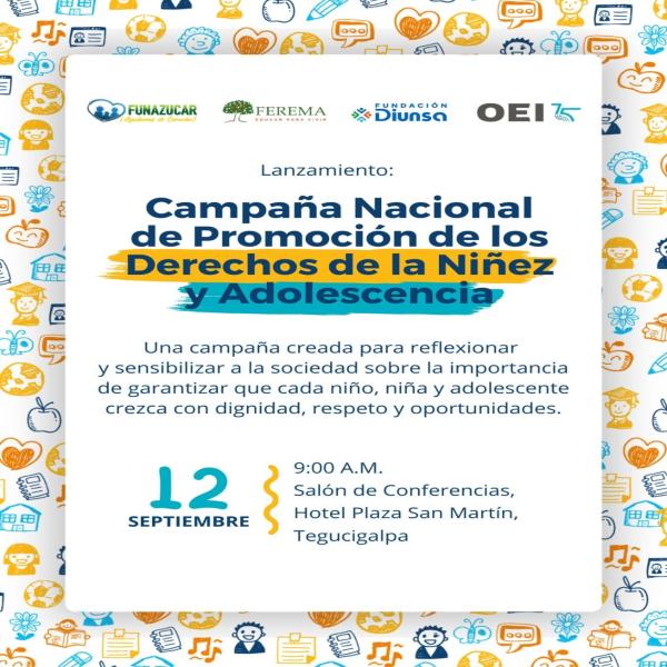 Lanzamiento Campaña Nacional de Promoción de los Derechos de la Niñez y Adolescencia 
