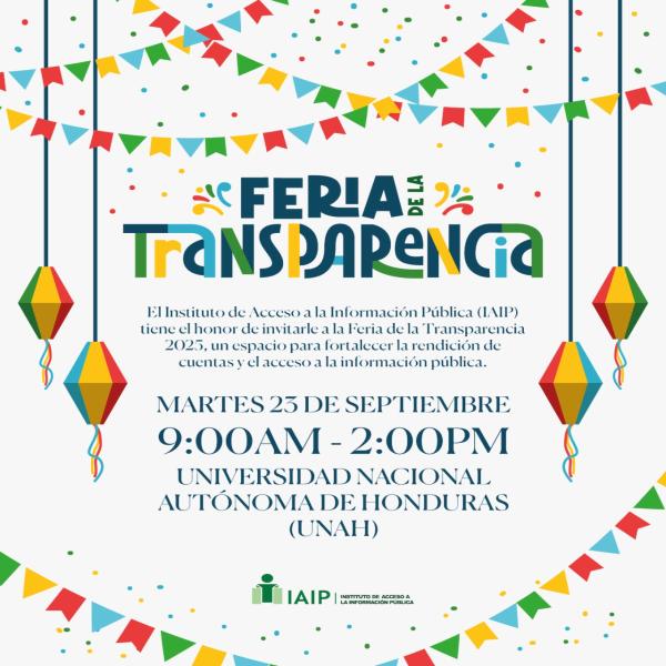 IAIP: Feria de la Transparencia 