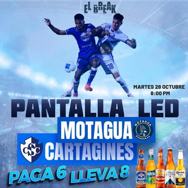 Estadio Virtual: Cartaginés vs Motagua 
