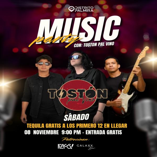 Music Party con Tostón pal vino 