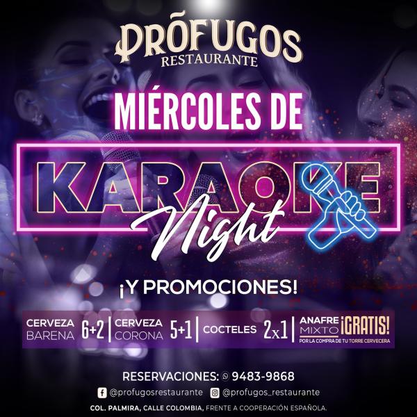 Miércoles de Karaoke Night 
