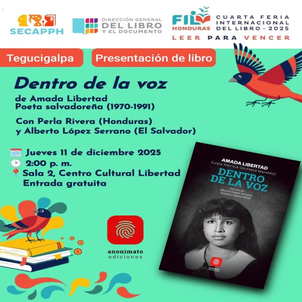 Presentación del libro: Dentro de la voz