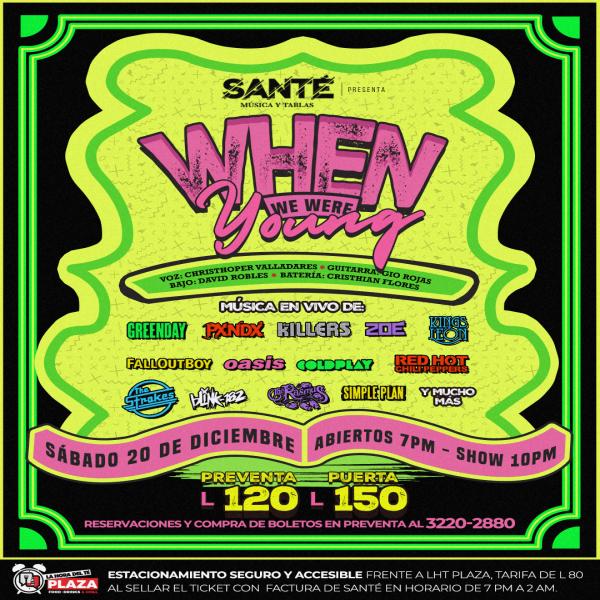 When we were young: El renacer de una generación musical 