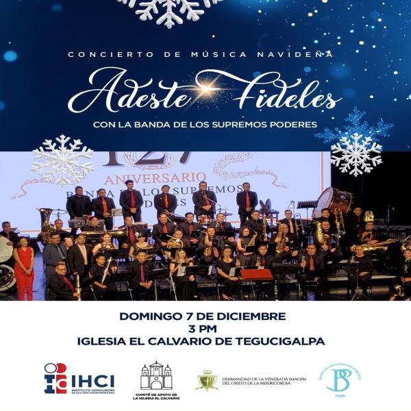 Concierto de Música Navideña con la Banda de los Supremos Poderes 