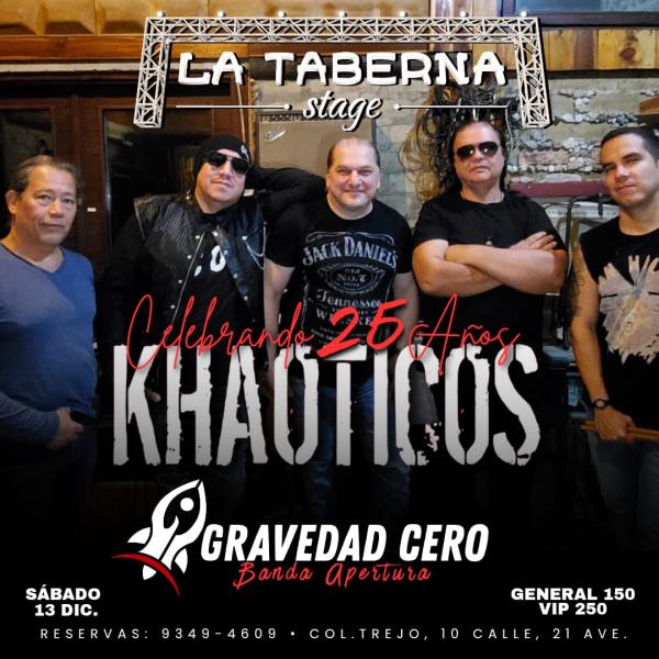 Khaoticos en vivo 