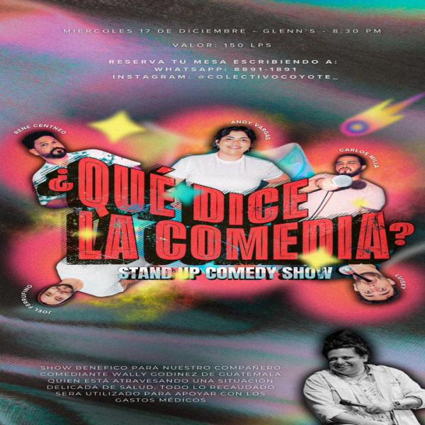 Stand up comedy benéfico 