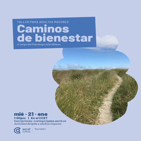Taller para adultos mayores - Caminos de bienestar