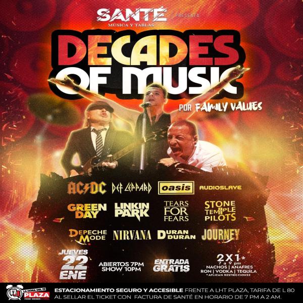 Decades of Music por Family Values 