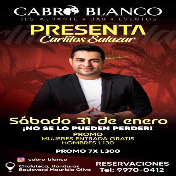 Carlitos Salazar en vivo 