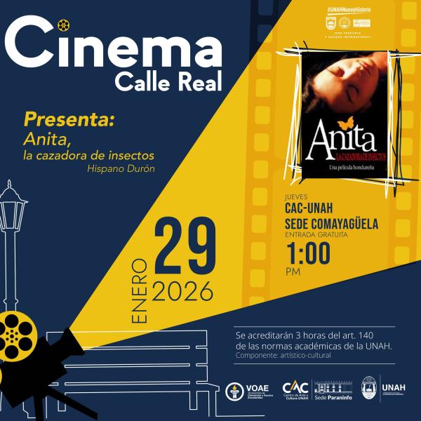 Vuelven los Cinema Calle Real: Proyección de Anita, la cazadora de insectos