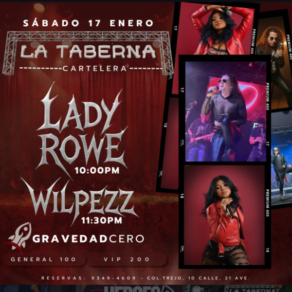 Lady Rowe & Wilpezz + Gravedad Cero