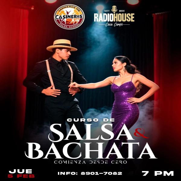 Aprende Salsa & Bachata desde cero y vive una experiencia llena de ritmo, estilo y buena vibra