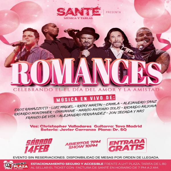 Romances: Celebrando el Día del Amor y la Amistad 