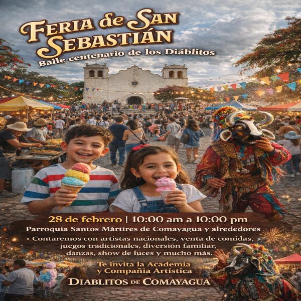 Feria de San Sebastián: Baile centenario de los Diablitos 