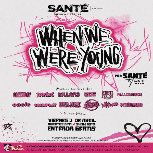 Show: When we were young